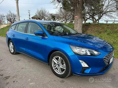 Usata Ford Focus 120 CV (88 kW) 2020 Blu Station wagon