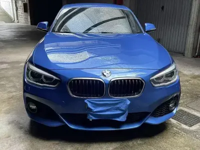 Usata BMW 118 M Sport 136 CV (100 kW) 2019 Blu Utilitaria