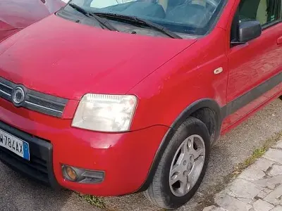 Usata Fiat Panda Dynamic 60 CV (44 kW) 2009 Rosso Utilitaria