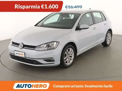 Occasion VW Golf VII Business 110 ch (80 kW) 2018 Argent Berline