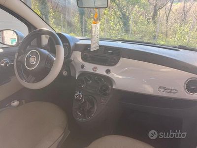 Usata Fiat 500 Lounge 2009 Grigio Cabrio