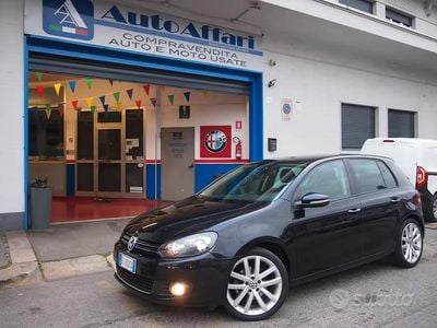 Usata VW Golf VI Highline 140 CV (102 kW) 2010 Nero Utilitaria