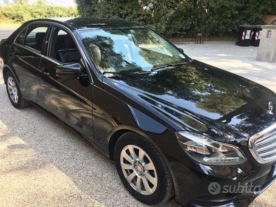 Usata Mercedes E200 2015 Nero Berlina