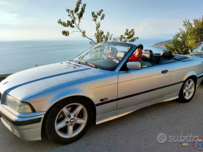 Usata BMW 320 Cabriolet 150 CV (110 kW) 1996 Grigio Cabrio