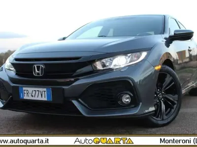 Usata Honda Civic Elegance 120 CV (88 kW) 2018 Grigio Berlina