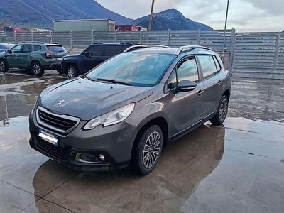 Usata Peugeot 2008 S 92 CV (67 kW) 2015 Argento SUV