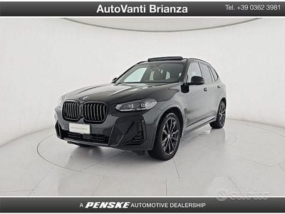 Usata BMW X3 M Sport 286 CV (210 kW) 2023 Nero SUV