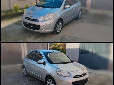 Usata Nissan Micra Acenta 98 CV (72 kW) 2012 Grigio Utilitaria