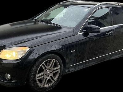 Usata Mercedes C220 Avantgarde 170 CV (125 kW) 2008 Nero Station wagon