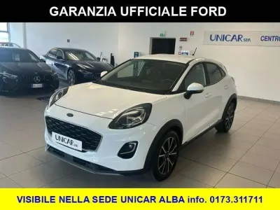 Usata Ford Puma Titanium 125 CV (91 kW) 2022 Frozen white SUV