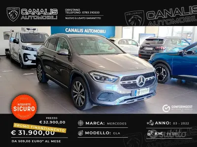 Usata Mercedes GLA200 150 CV (110 kW) 2022 Grigio SUV