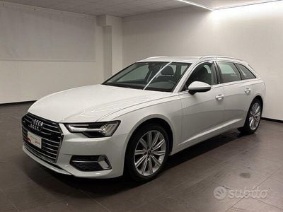 Usata Audi A6 Business 204 CV (150 kW) 2021 Bianco ghiaccio metallizzato Station wagon