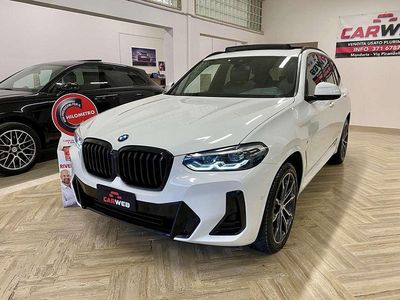 Usata BMW X3 M Sport 190 CV (139 kW) 2022 Bianco SUV