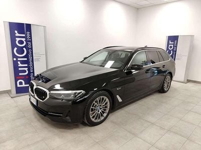 Usata BMW 530e 184 CV (135 kW) 2022 Nero Station wagon