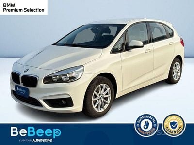 Usata BMW 216 Active Tourer 2018 Bianco Monovolume