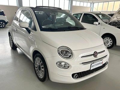 Usata Fiat 500C Lounge 69 CV (50 kW) 2021 Bianco Cabrio