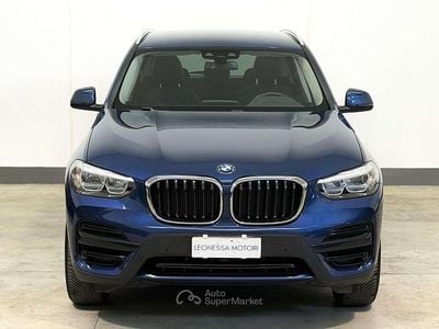 Usata BMW X3 190 CV (139 kW) 2020 Blu/azzurro SUV