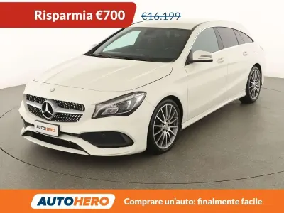 Usata Mercedes CLA220 Shooting Brake Premium 177 CV (130 kW) 2016 Bianco Station wagon