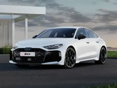 Nuova Audi RS5 Ambiente 639 CV (469 kW) 2026 Bianco ghiacciaio metallizzato Station wagon