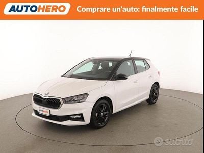Usata Skoda Fabia Style 95 CV (69 kW) 2022 Bianco Utilitaria