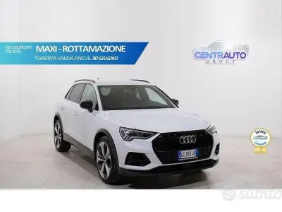 Usata Audi Q3 Advanced 150 CV (110 kW) 2021 Bianco SUV