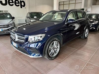 Usata Mercedes GLC250 Premium 204 CV (150 kW) 2017 Blu SUV