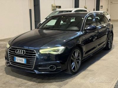 Usata Audi A6 S-Line 271 CV (199 kW) 2016 Nero Station wagon