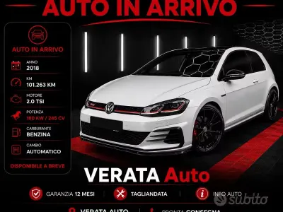 Używany VW Golf VII GTI 245 KM (180 kW) 2018 Biały Sedan/Limuzyna