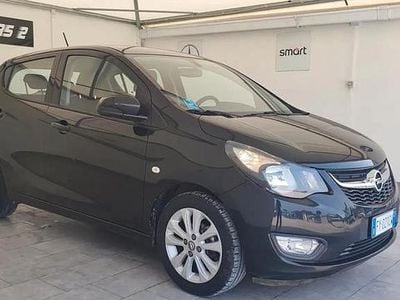 Usata Opel Karl Rocks 73 CV (53 kW) 2019 Nero Utilitaria