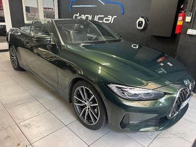 Usata BMW 420 Sport Line 190 CV (139 kW) 2022 San remo green meta Cabrio