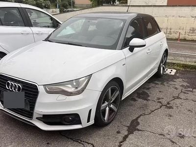 Usata Audi A1 Sportback S-Line 90 CV (66 kW) 2012 Bianco Utilitaria