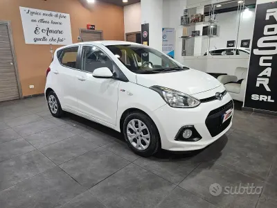 Usata Hyundai i10 Classic 66 CV (48 kW) 2015 Bianco Utilitaria