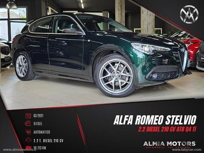 Usata Alfa Romeo Stelvio Ti 210 CV (154 kW) 2021 Verde SUV