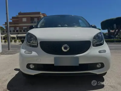 Usata Smart ForFour Passion 75 CV (55 kW) 2017 Bianco Utilitaria