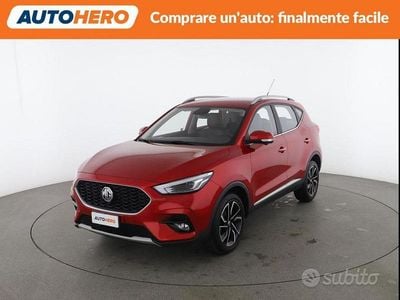 Usata MG ZS Luxury 106 CV (77 kW) 2023 Rosso SUV