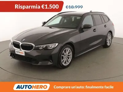Usata BMW 320 Advantage 190 CV (139 kW) 2020 Grigio Station wagon