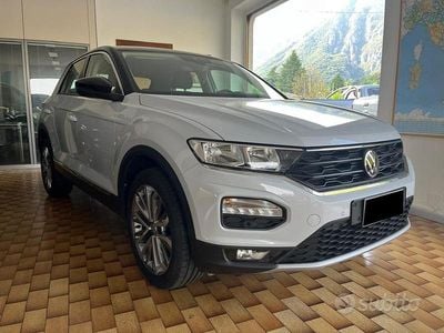 Usata VW T-Roc Style 110 CV (80 kW) 2021 Bianco SUV