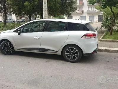 Usata Renault Clio 90 CV (66 kW) 2014 Bianco Berlina