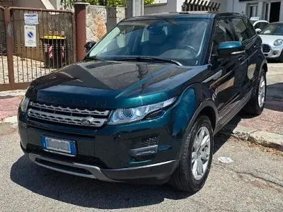 Usata Land Rover Range Rover evoque Prestige 150 CV (110 kW) 2013 Verde SUV