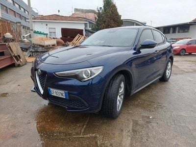 Usata Alfa Romeo Stelvio Business 190 CV (139 kW) 2021 Blu SUV