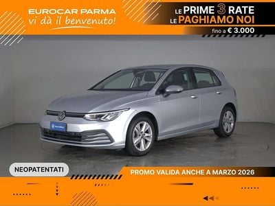 Usata VW Golf VIII Style 116 CV (85 kW) 2021 Reflex silver metallizzato Berlina