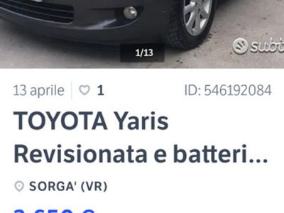 usata Toyota Yaris Yaris 1.3 5 porte Style