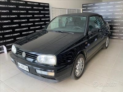 Usata VW Golf Cabriolet 101 CV (74 kW) 1995 Nero Cabrio