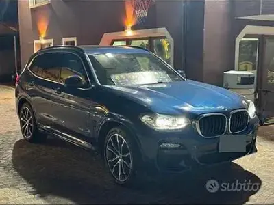 Usata BMW X3 M Sport 190 CV (139 kW) 2018 Bluazzurro SUV