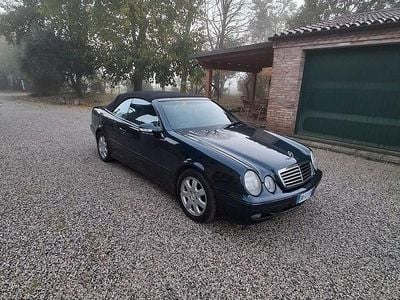 Usata Mercedes CLK200 2000 Blu Cabrio