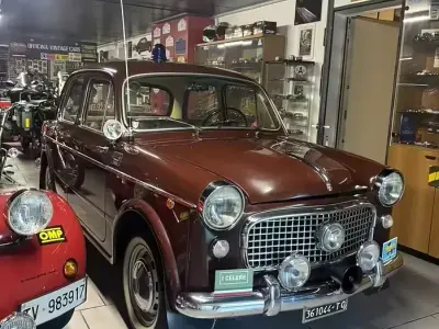 Usata Fiat 1100 1960 Rosso Berlina