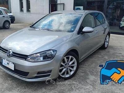 Usata VW Golf VII Highline 110 CV (80 kW) 2016 Grigio Berlina