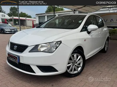 Usata Seat Ibiza CONNECT 75 CV (55 kW) 2017 Bianco Berlina