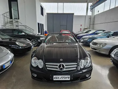 Usata Mercedes SL600 517 CV (380 kW) 2006 Nero Cabrio