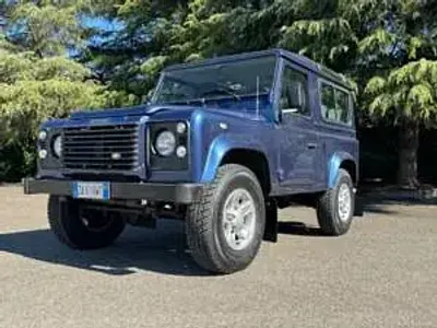Usata Land Rover Defender Heritage 165 CV (121 kW) 2006 Blu SUV